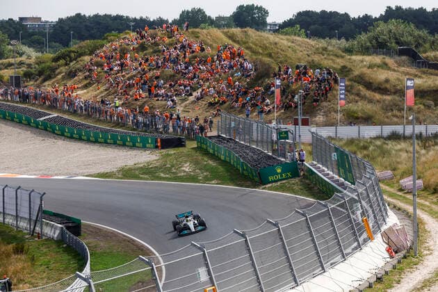 44 Lewis Hamilton (GBR, Mercedes-AMG Petronas F1 Team), F1 Grand Prix of the Netherlands at Circuit Zandvoort on September 2, 2022 in Zandvoort, Netherlands. (Photo by HOCH ZWEI) Zandvoort Netherlands