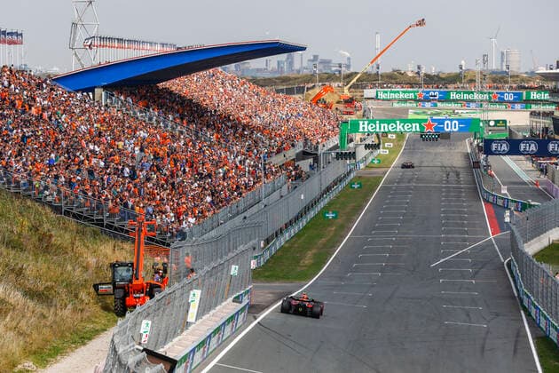 11 Sergio Perez (MEX, Oracle Red Bull Racing), F1 Grand Prix of the Netherlands at Circuit Zandvoort on September 2, 2022 in Zandvoort, Netherlands. (Photo by HOCH ZWEI) Zandvoort Netherlands