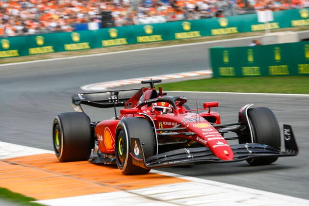 16 Charles Leclerc (MCO, Scuderia Ferrari), F1 Grand Prix of the Netherlands at Circuit Zandvoort on September 2, 2022 in Zandvoort, Netherlands. (Photo by HOCH ZWEI) Zandvoort Netherlands