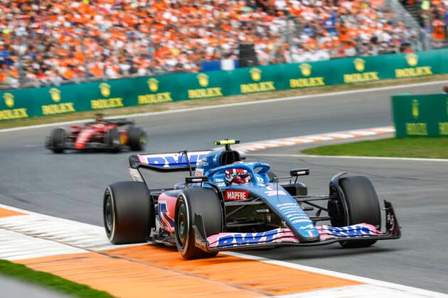 31 Esteban Ocon (FRA, BWT Alpine F1 Team), F1 Grand Prix of the Netherlands at Circuit Zandvoort on September 2, 2022 in Zandvoort, Netherlands. (Photo by HOCH ZWEI) Zandvoort Netherlands