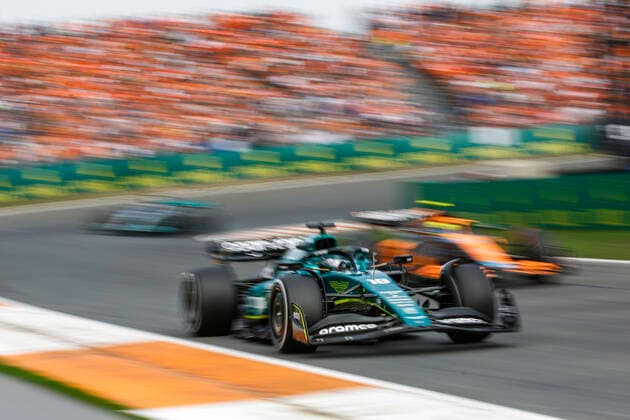 18 Lance Stroll (CAN, Aston Martin Aramco Cognizant F1 Team), F1 Grand Prix of the Netherlands at Circuit Zandvoort on September 2, 2022 in Zandvoort, Netherlands. (Photo by HOCH ZWEI) Zandvoort Netherlands