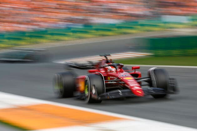 16 Charles Leclerc (MCO, Scuderia Ferrari), F1 Grand Prix of the Netherlands at Circuit Zandvoort on September 2, 2022 in Zandvoort, Netherlands. (Photo by HOCH ZWEI) Zandvoort Netherlands