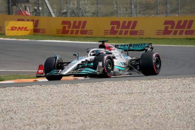 FORMULA 1 HEINEKEN DUTCH GRAND PRIX 2022 02.09.2022, Circuit Park Zandvoort, Zandvoort, FORMULA 1 HEINEKEN DUTCH GRAND PRIX 2022 , im Bild George Russell (GBR), Mercedes-AMG Petronas Formula One Team.