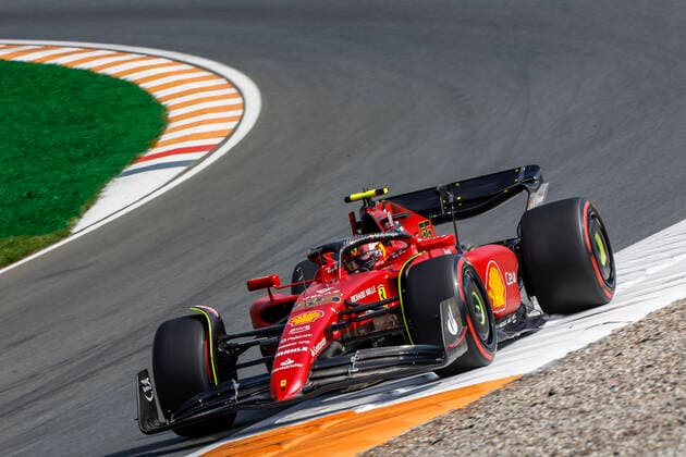 55 Carlos Sainz (ESP, Scuderia Ferrari), F1 Grand Prix of the Netherlands at Circuit Zandvoort on September 2, 2022 in Zandvoort, Netherlands. (Photo by HOCH ZWEI) Zandvoort Netherlands
