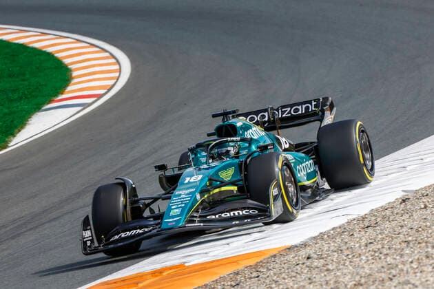 18 Lance Stroll (CAN, Aston Martin Aramco Cognizant F1 Team), F1 Grand Prix of the Netherlands at Circuit Zandvoort on September 2, 2022 in Zandvoort, Netherlands. (Photo by HOCH ZWEI) Zandvoort Netherlands