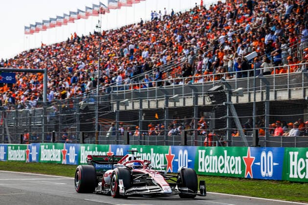 77 Valtteri Bottas (FIN, Alfa Romeo F1 Team ORLEN), F1 Grand Prix of the Netherlands at Circuit Zandvoort on September 2, 2022 in Zandvoort, Netherlands. (Photo by HOCH ZWEI) Zandvoort Netherlands