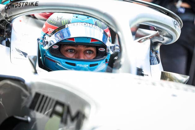 63 George Russell (GBR, Mercedes-AMG Petronas F1 Team), F1 Grand Prix of the Netherlands at Circuit Zandvoort on September 2, 2022 in Zandvoort, Netherlands. (Photo by HOCH ZWEI) Zandvoort Netherlands