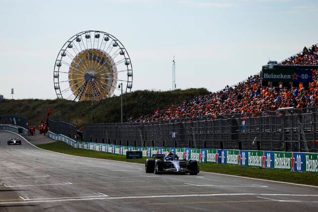 6 Nicholas Latifi (CAN, Williams Racing), F1 Grand Prix of the Netherlands at Circuit Zandvoort on September 2, 2022 in Zandvoort, Netherlands. (Photo by HOCH ZWEI) Zandvoort Netherlands