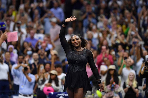 Bilder des Jahres 2022, Sport 09 September Sport Themen der Woche KW35 Serena Williams (USA) plays her last match against Ajla Tomljanovic at the US Open 2022 TENNIS : US Open 2022 02 09 2022 AntoineCouvercelle Panoramic 