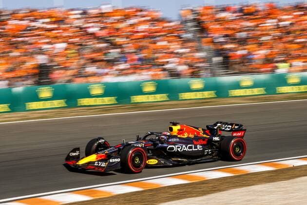 ZANDVOORT - Max Verstappen Red Bull during the 3rd free practice session ahead of the F1 Grand Prix of the Netherlands at the Circuit of Zandvoort on September 3, 2022 in Zandvoort, The Netherlands. ANP SEM VAN DER WAL F1 Grand Prix of The Netherlands - Practice 3 2022 xVIxANPxSportx xxANPxIVx