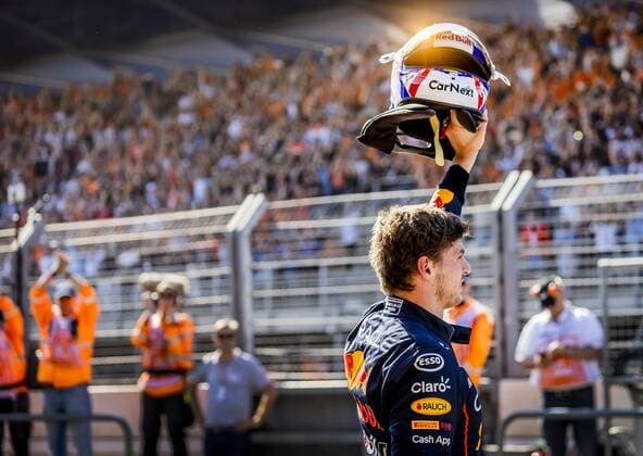 Formel 1, GP der Niederlande in Zandvoort ZANDVOORT - Max Verstappen (Oracle Red Bull Racing) after qualifying ahead of the F1 Grand Prix of the Netherlands at Circuit van Zandvoort on September 3, 2022 in Zandvoort, Netherlands. REMKO DE WAAL F1 Grand Prix of The Netherlands - Qualifying 2022 xVIxANPxSportx xxANPxIVx