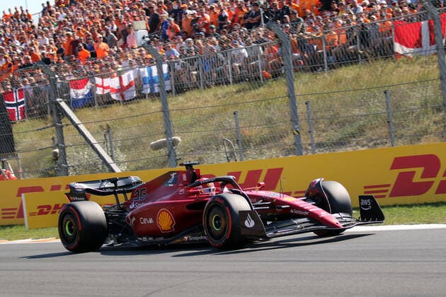 F1 Grand Prix Holland 2022 Charles Leclerc; Ferrari Formel1 Team; Gosser Preis von Holland; Circuit Zandvoort; Formel1 Weltmeisterschaft 2022; Formel1; Copyright: xBEAUTIFULxSPORTS Bernhardtx