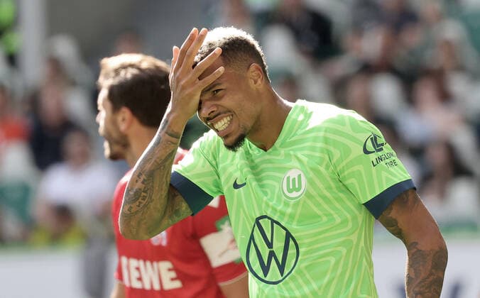 Sport Themen der Woche KW35 Lukas Nmecha (VfL Wolfsburg) Fussball, Herren, Saison 2022 2023, 1.Liga, VfL Wolfsburg gegen 1.FC Koeln, 2-4 DFL REGULATIONS PROHIBIT ANY USE OF PHOTOGRAPHS AS IMAGE SEQUENCES AND OR QUASI-VIDEO. *** Lukas Nmecha VfL Wolfsburg Football, Men, Season 2022 2023, 1 League, VfL Wolfsburg vs 1 FC Koeln, 2 4 DFL REGULATIONS PROHIBIT ANY USE OF PHOTOGRAPHS AS IMAGE SEQUENCES AND OR QUASI VIDEO