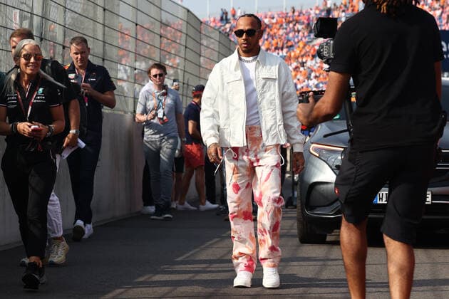 F1 Grand Prix Of The Netherlands Lewis Hamilton of Mercedes before the Formula 1 Grand Prix of The Netherlands at Zandvoort circuit in Zandvoort, Netherlands on September 4, 2022. Zandvoort Netherlands  Copyright: xJakubxPorzyckix originalFilename:porzycki-f1grandp220904_npD1l.jpg