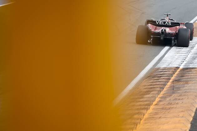 ZANDVOORT - Charles Leclerc (Ferrari) in action during the F1 Grand Prix of the Netherlands at Circuit Zandvoort on September 4, 2022 in Zandvoort, Netherlands. KOEN VAN WEEL F1 Grand Prix of The Netherlands 2022 xVIxANPxSportx xxANPxIVx