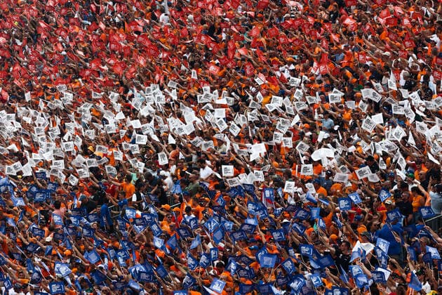 F1 Grand Prix Of The Netherlands Fans during the Formula 1 Grand Prix of The Netherlands at Zandvoort circuit in Zandvoort, Netherlands on September 4, 2022. Zandvoort Netherlands  Copyright: xJakubxPorzyckix originalFilename:porzycki-f1grandp220904_nps4k.jpg