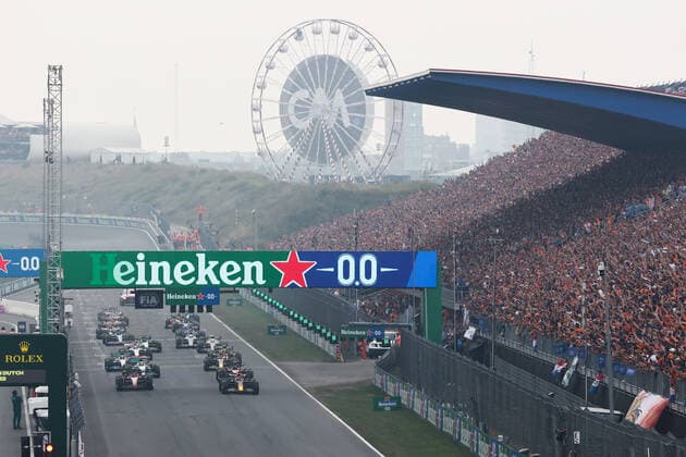 F1 Grand Prix Of The Netherlands Start of the Formula 1 Grand Prix of The Netherlands at Zandvoort circuit in Zandvoort, Netherlands on September 4, 2022. Zandvoort Netherlands  Copyright: xJakubxPorzyckix originalFilename:porzycki-f1grandp220904_npMWK.jpg
