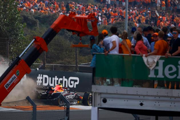11 Sergio Perez (MEX, Oracle Red Bull Racing), F1 Grand Prix of the Netherlands at Circuit Zandvoort on September 4, 2022 in Zandvoort, Netherlands. (Photo by HOCH ZWEI) Zandvoort Netherlands