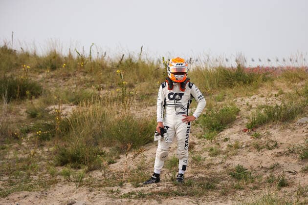 TSUNODA Yuki (jap), Scuderia AlphaTauri AT03, portrait during the Formula 1 Heineken Dutch Grand Prix 2022, 15th round of the 2022 FIA Formula One World Championship, WM, Weltmeisterschaft from September 2 to 4, 2022 on the Zandvoort Circuit, in Netherlands, Belgium - F1 - DUTCH GRAND PRIX 2022 - RACE DPPI Panoramic  00122036_AV6_0241