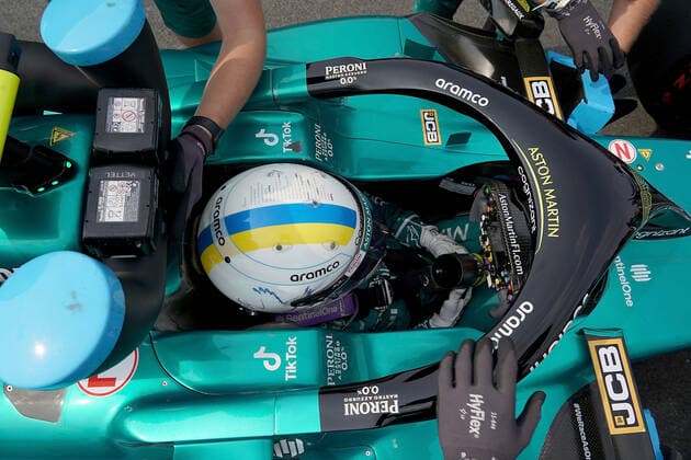 FORMULA 1 HEINEKEN DUTCH GRAND PRIX 2022 04.09.2022, Circuit Park Zandvoort, Zandvoort, FORMULA 1 HEINEKEN DUTCH GRAND PRIX 2022 , im Bild Sebastian Vettel (DEU), Aston Martin Aramco Cognizant Formula One Team.
