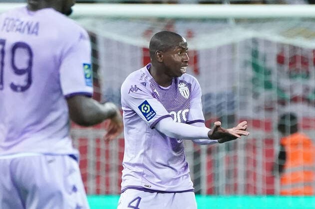 Mohamed Camara (AS Monaco) FOOTBALL : OGC Nice vs AS Monaco - Ligue 1 Uber Eats - Nice - 04 09 2022 NorbertScanella Panoramic 