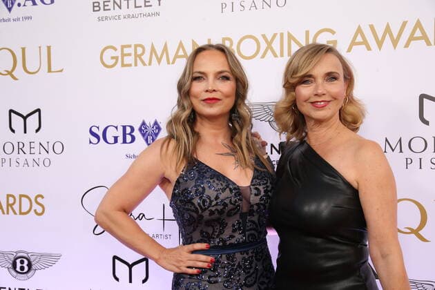 Boxen: Herqul 2022 - German Boxing Award, Berlin, 04.09.2022 Regina Halmich und Tina Ruland Berlin Germany