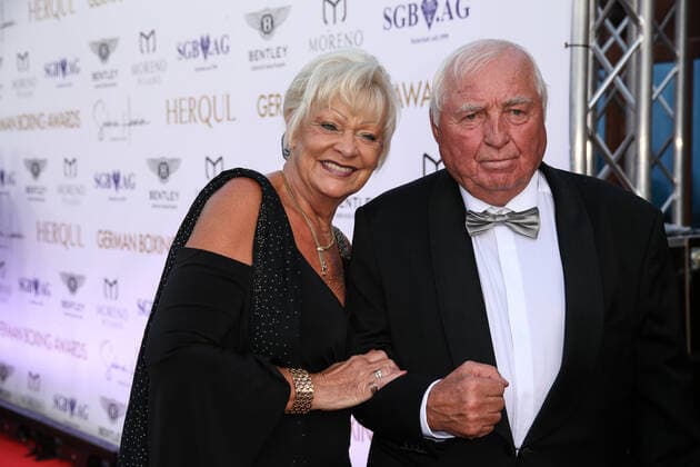 Boxen: Herqul 2022 - German Boxing Award, Berlin, 04.09.2022 Ulli Wegner und Frau Margot Berlin Germany
