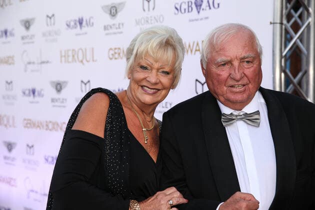 Boxen: Herqul 2022 - German Boxing Award, Berlin, 04.09.2022 Ulli Wegner und Frau Margot Berlin Germany
