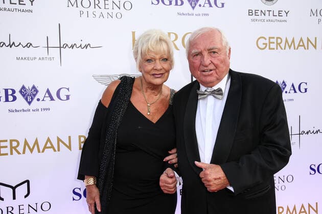 Boxen: Herqul 2022 - German Boxing Award, Berlin, 04.09.2022 Ulli Wegner und Frau Margot Berlin Germany