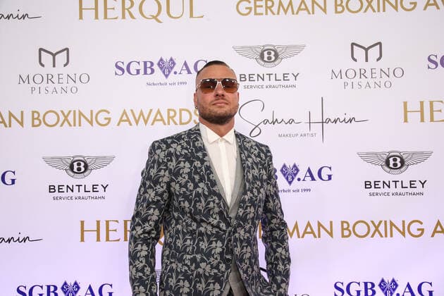 Boxen: Herqul 2022 - German Boxing Award, Berlin, 04.09.2022 Designer Eric Sindermann alias Dr. Sindsen Berlin Germany