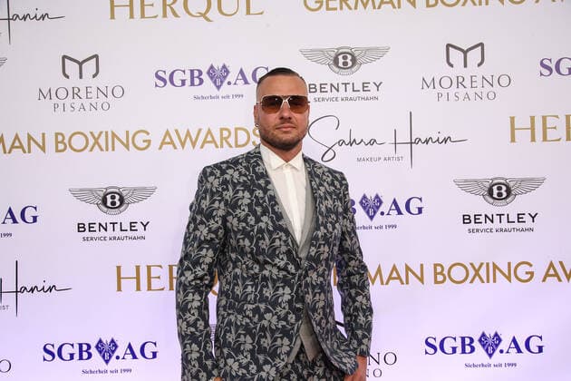Boxen: Herqul 2022 - German Boxing Award, Berlin, 04.09.2022 Designer Eric Sindermann alias Dr. Sindsen Berlin Germany