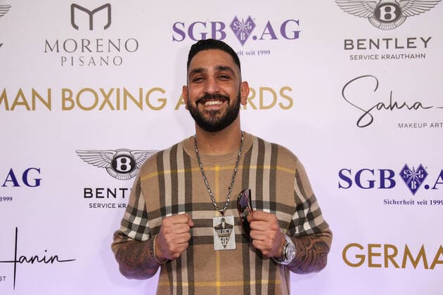 Boxen: Herqul 2022 - German Boxing Award, Berlin, 04.09.2022 Musiker Milonair Berlin Germany