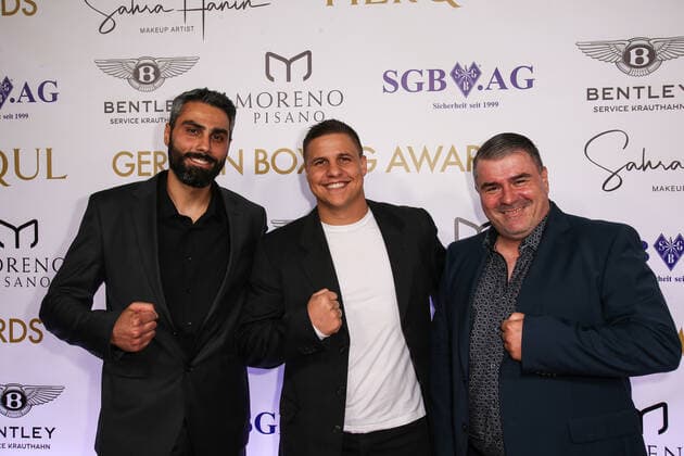 Boxen: Herqul 2022 - German Boxing Award, Berlin, 04.09.2022 Tyron Zeuge (M.) Berlin Germany