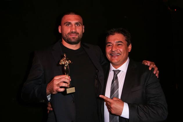 Boxen: Herqul 2022 - German Boxing Award, Berlin, 04.09.2022 Newcomer des Jahres: Victor Faust (ECB) Berlin Germany