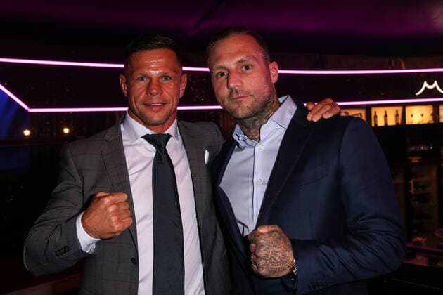 Boxen: Herqul 2022 - German Boxing Award, Berlin, 04.09.2022 Istvan Szili und Kontra K Berlin Germany