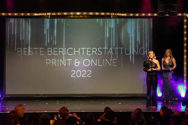 Boxen: Herqul 2022 - German Boxing Award, Berlin, 04.09.2022 Tina Ruland und Regina Halmich Berlin Germany