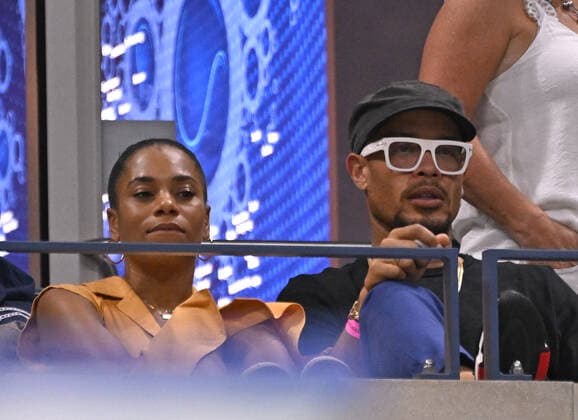 QUEENS, NY- SEPTEMBER 04: **NO NY NEWSPAPERS** Actor Kelly McCreary watches Nick Kyrgios Vs Daniil Medvedev during the 2022 US Open at the USTA Billie Jean King National Tennis Center on September 4, 2022 in Flushing Queens. Credit: MediaPunch Flushing Meadows United States - ZUMAy 0168107169st Copyright: xmpi04x