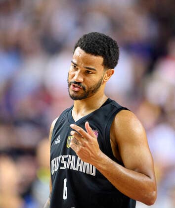 Nick WEILER-BABB (GER) Litauen (LTU) - Deutschland (GER) 109:107 n.V., Vorrunde Gruppe B, am 04.09.2022 in Koeln. Basketball Europameisterschaft EuroBasket 2022 in Deutschland, vom 01.09. - 18.09.2022. Â