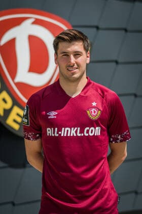 Niklas Heeger; SG Dynamo Dresden; 3.Liga, Porträttermin 2022 2023