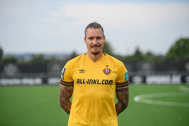 Manuel Schäffler (Schaeffler); SG Dynamo Dresden; 3.Liga, Porträttermin 2022 2023
