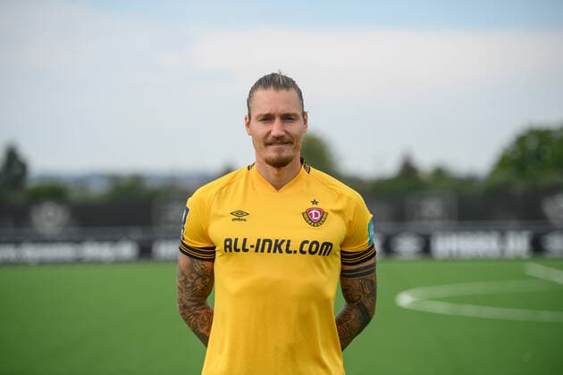 Manuel Schäffler (Schaeffler); SG Dynamo Dresden; 3.Liga, Porträttermin 2022 2023