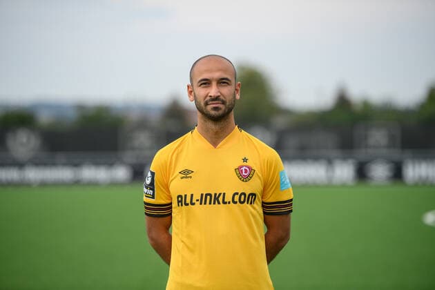 Akaki Gogia; SG Dynamo Dresden; 3.Liga, Porträttermin 2022 2023