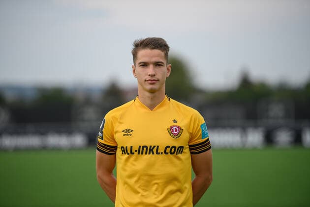 Kyrylo Melichenko; SG Dynamo Dresden; 3.Liga, Porträttermin 2022 2023