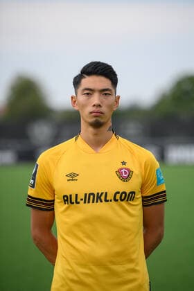 Kyu-Hyun Park; SG Dynamo Dresden; 3.Liga, Porträttermin 2022 2023