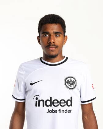 Ansgar Knauff - Eintracht Frankfurt, SGE, 2022 2023, Porträttermin, Porträt, 1. BL, Ger; by Ohnesorge Eintracht Frankfurt