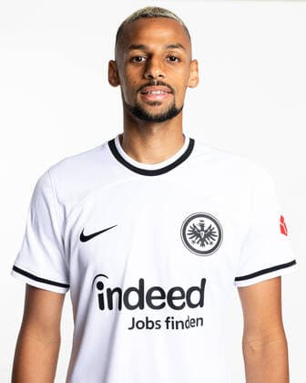 Djibril Sow - Eintracht Frankfurt, SGE, 2022 2023, Porträttermin, Porträt, 1. BL, Ger; by Ohnesorge Eintracht Frankfurt