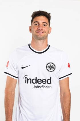 Lucas Alario - Eintracht Frankfurt, SGE, 2022 2023, Porträttermin, Porträt, 1. BL, Ger; by Ohnesorge Eintracht Frankfurt