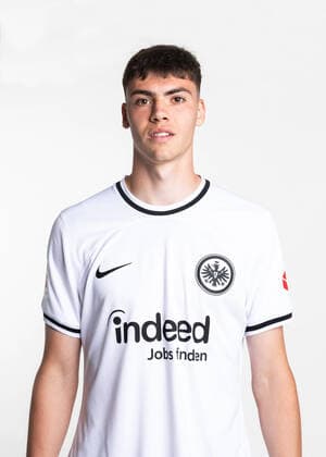 Marcel Wenig - Eintracht Frankfurt, SGE, 2022 2023, Porträttermin, Porträt, 1. BL, Ger; by Ohnesorge Eintracht Frankfurt