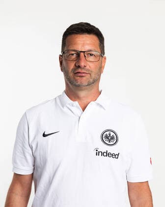 Co Trainer Ronald Brunmayr - Eintracht Frankfurt, SGE, 2022 2023, Porträttermin, Porträt, 1. BL, Ger; by Ohnesorge Eintracht Frankfurt