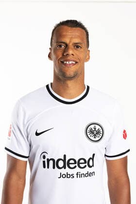 Timothy Chandler - Eintracht Frankfurt, SGE, 2022 2023, Porträttermin, Porträt, 1. BL, Ger; by Ohnesorge Eintracht Frankfurt